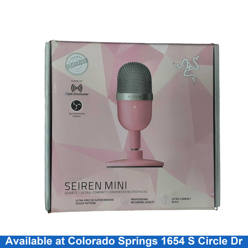 Razer Rz19-03450200-r3m1 Pink Corded Microphone