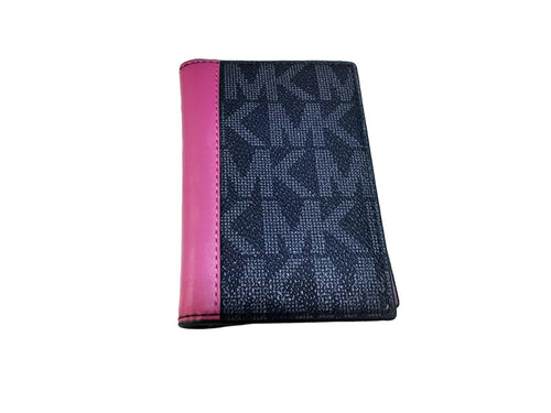 Michael Kors Pink Card Wallet Black Wallet