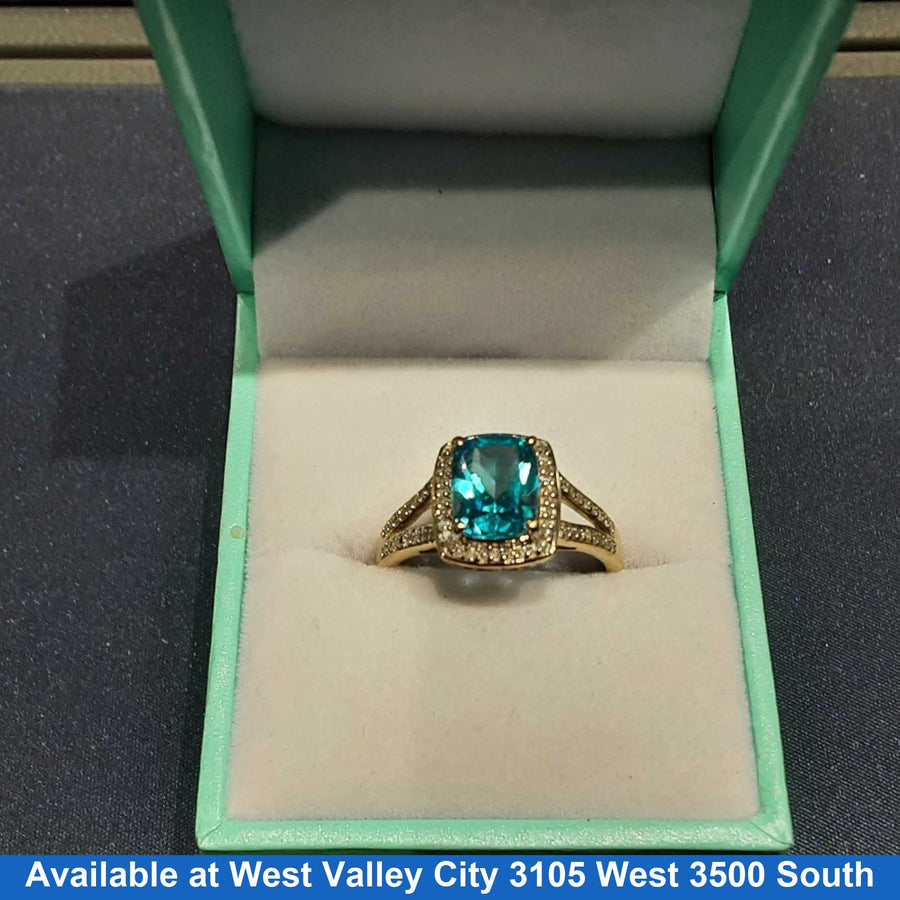 Women's Ring - Yellow Gold 10k (.417) 2.9 grams Size 8