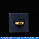 Ring - Wedding Band - Yellow Gold 14k (.585) 3.3 grams Size 8