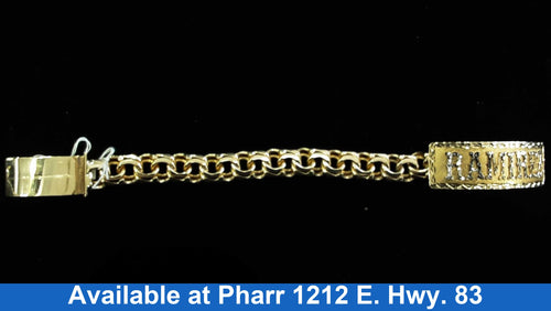 ID Bracelet - Yellow Gold 10k (.417) 53.9 grams 7 inch