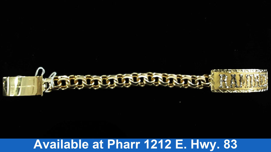 ID Bracelet - Yellow Gold 10k (.417) 53.9 grams 7 inch