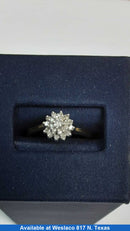 Women's Ring - Yellow Gold 10k (.417) 2.2 grams Size 7.5
