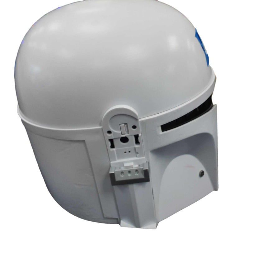 Mandelorian White Disney White Helmet