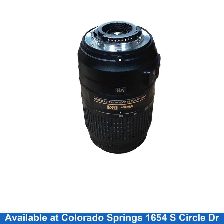 Nikon Dx Swm Vr Ed Hri 1.4m 4.59ft 58 Black Photographic Lens