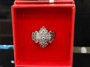 Women's Ring - White Gold 10k (.417) 4.83 grams Size 7.5