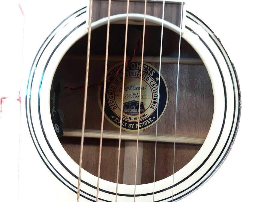 Fender Buck Owens Kingman Multi-color Acoustic / Electric Classic Guitar