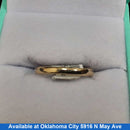 Man's Ring - Yellow Gold 14k (.585) 1.2 grams Size 20