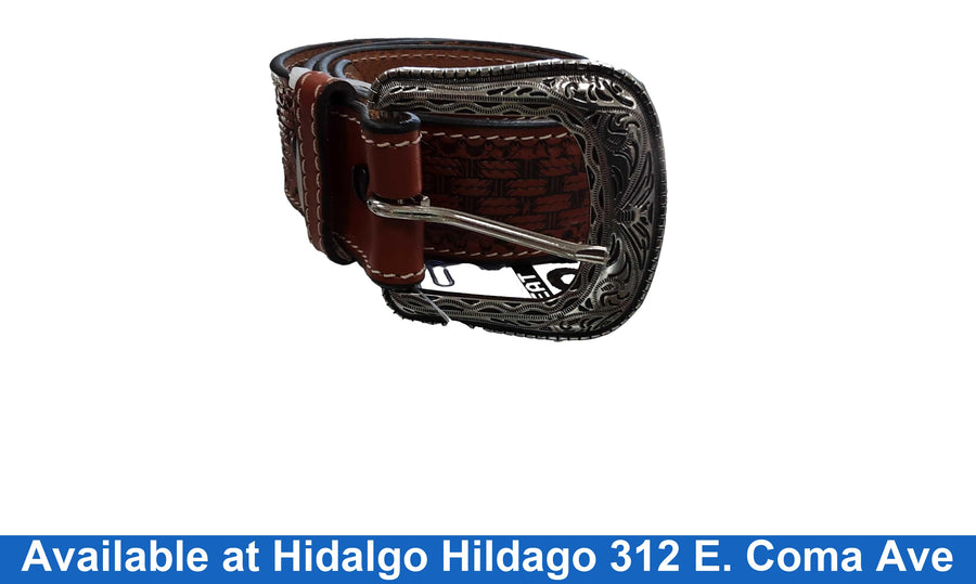El Padrino 2408 Brown Belt / Buckle