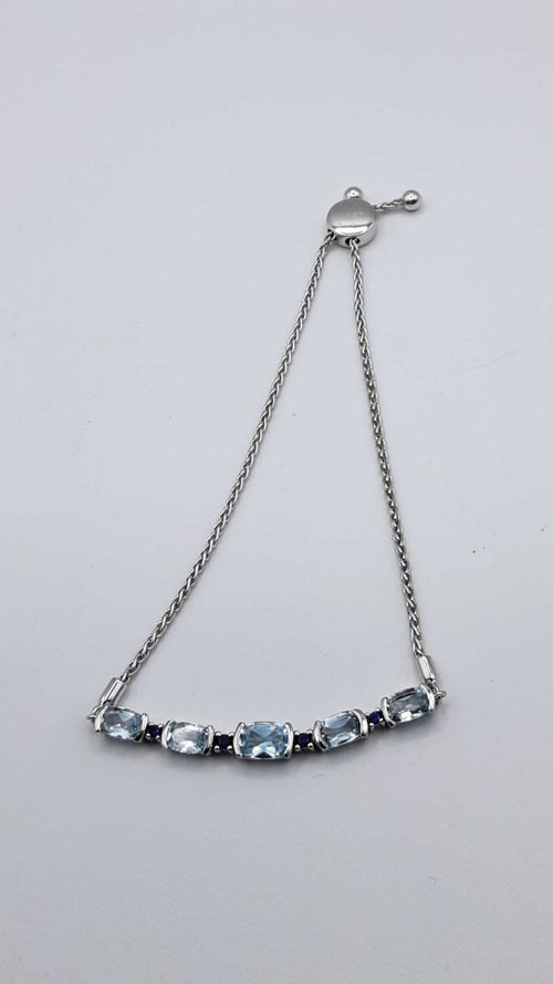 Tennis Bracelet - Silver 7.8 grams 9 inch