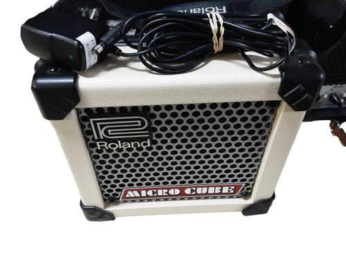 Roland Micro Cube Beige / Tan Guitar Amplifier