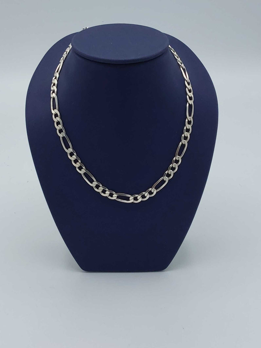 Figaro Chain - Silver 23.4 grams 24 inch