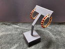 Hoop Earrings - Yellow Gold 10k (.417) 7.6 grams