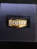 Ring - Wedding Band - Yellow Gold 14k (.585) 8.8 grams Size 11