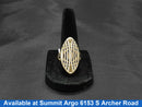 Women's Ring - Yellow Gold 14k (.585) 3.8 grams Size 8.5