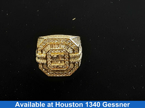 Men's Ring - Yellow Gold 10k (.417) 13.3 grams Size 7