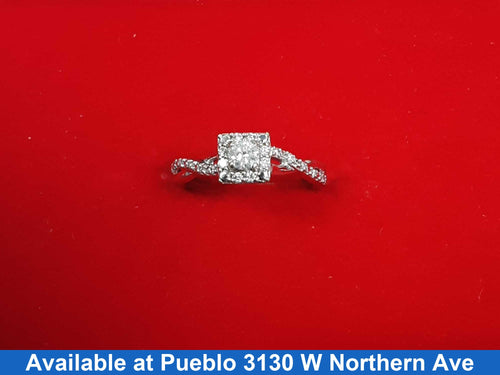 Women's Ring - White Gold 14k (.585) 2.4 grams Size 5