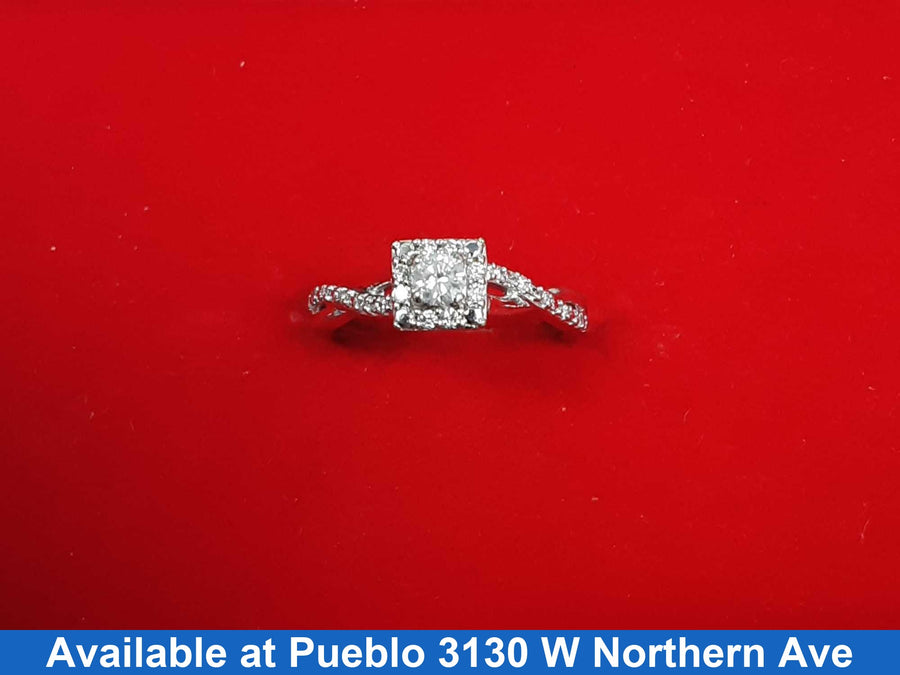Women's Ring - White Gold 14k (.585) 2.4 grams Size 5