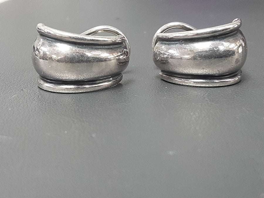 Jacket Earrings - Silver 7 grams