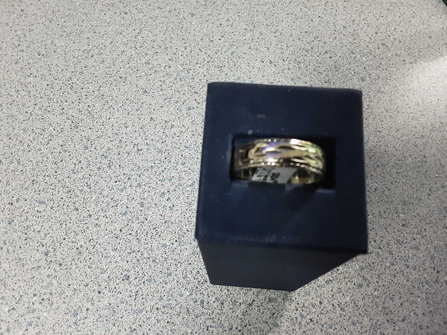 Ring - Wedding Band - Yellow Gold 14k (.585) 6.2 grams Size 12