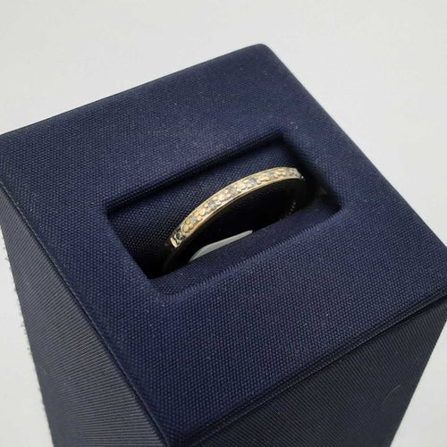 Ring - Wedding Band - Yellow Gold 10k (.417) 1.3 grams Size 7