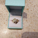 Women's Ring - Yellow Gold 10k (.417) 4.6 grams Size 7
