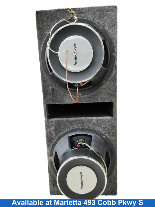 Rockford Fosgate P2d4-12 Black Car Sub-Woofer