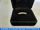 Women's Ring - Anniversary - Yellow Gold 14k (.585) 3.2 grams Size 8.5