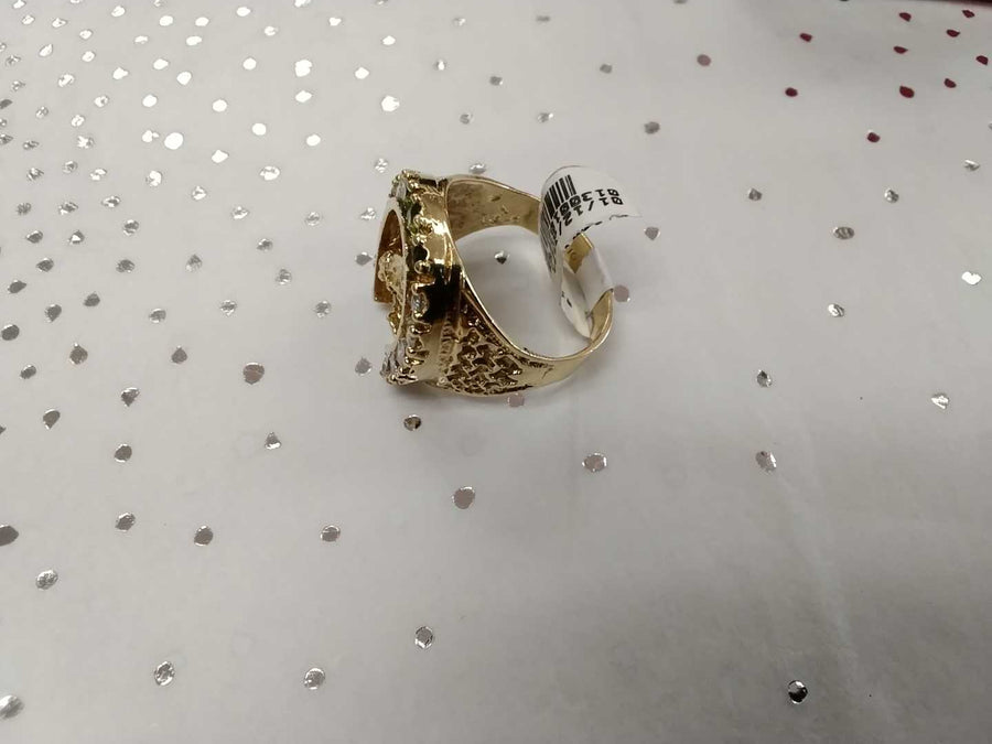Men's Ring - Yellow Gold 10k (.417) 7.7 grams Size