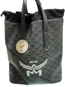 Mcm Himmel Gray Backpack / Briefcase / Bag