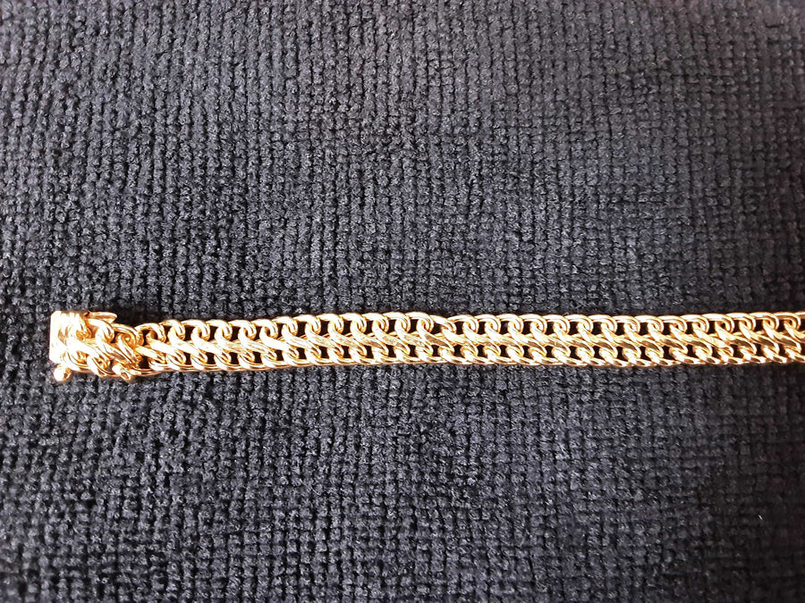 Wheat Bracelet - Yellow Gold 18k (.750) 7.6 grams 6 inch
