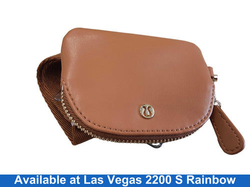 Lululemon F6 Beige / Tan Wallet