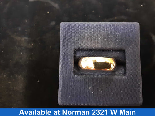 Ring - Wedding Band - Yellow Gold 14k (.585) 4.8 grams Size 7.5