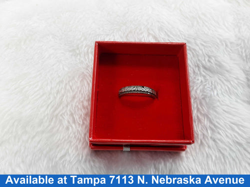 Ring - Wedding Band - Yellow Gold 10k (.417) 2.1 grams Size 7