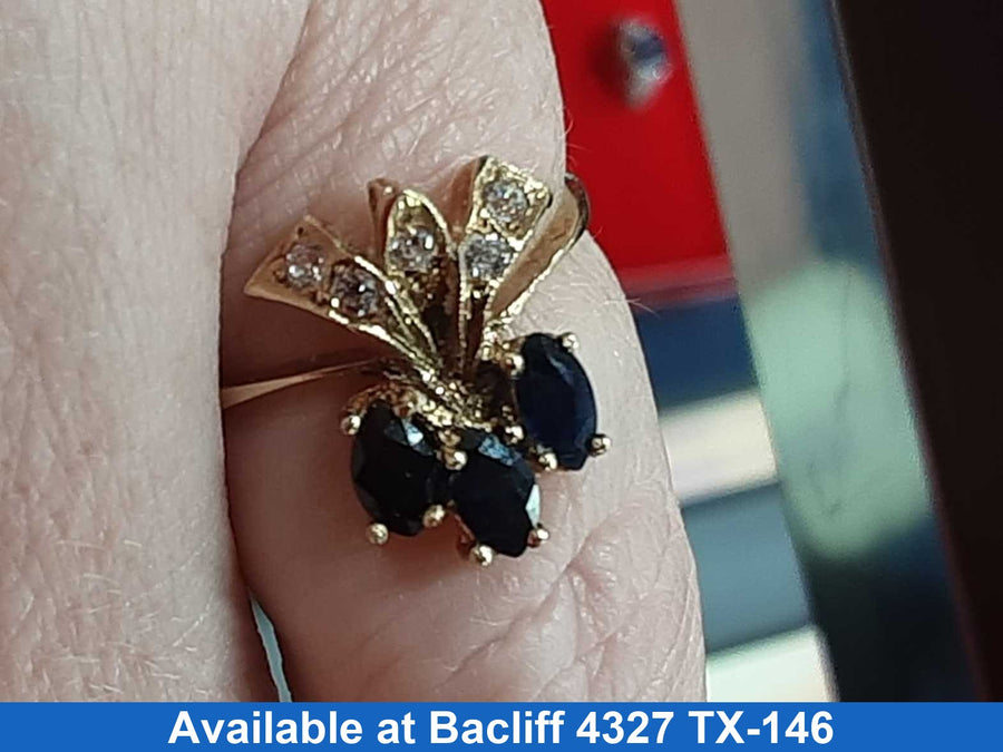Women's Ring - Yellow Gold 14k (.585) 2.5 grams Size 8