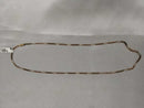 Figaro Chain - Rose Gold 10k (.417) 8.6 grams 22 inch