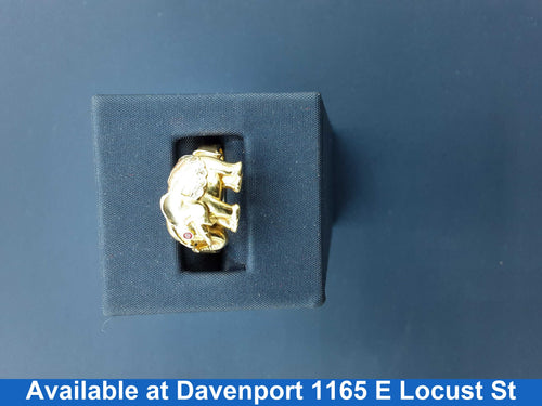 Men's Ring - Tricolor Gold 14k (.585) 4.9 grams Size 8