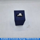 Ring - Engagement Set - White Gold 10k (.417) 3.4 grams Size 20