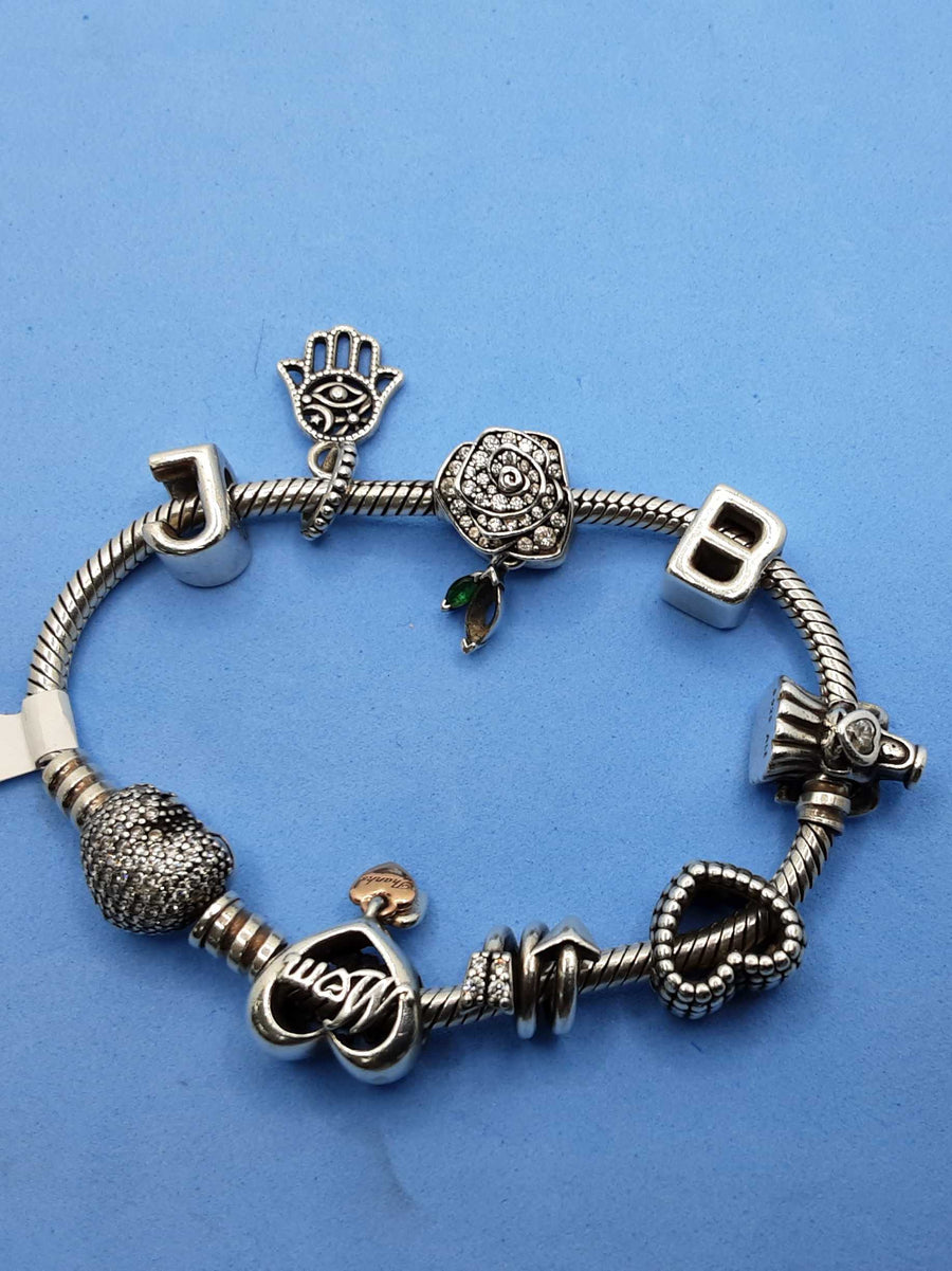 Cable Bracelet - Silver 36.3 grams 8 inch
