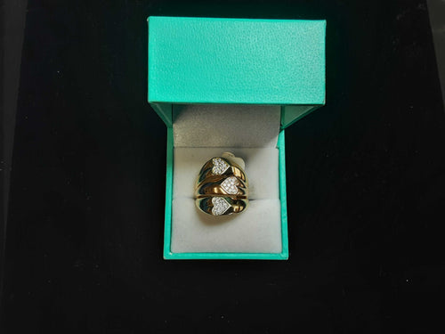Women's Ring - Yellow Gold 10k (.417) 5.6 grams Size 7