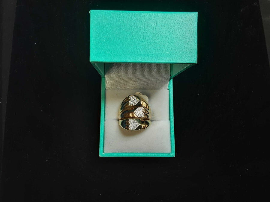 Women's Ring - Yellow Gold 10k (.417) 5.6 grams Size 7