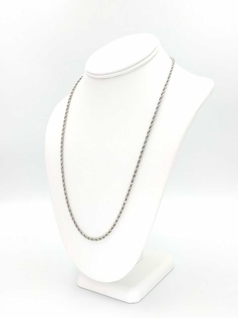 Rope Chain - White Gold 10k (.417) 12.1 grams 22 inch