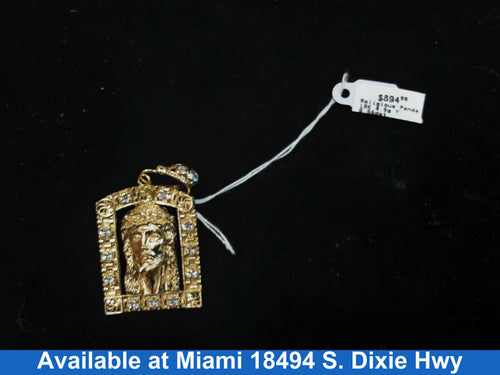 Religious Pendant - Yellow Gold 10k (.417) 8.5 grams