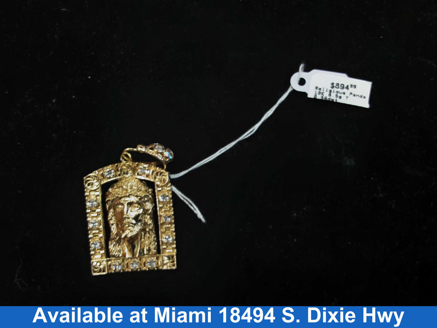 Religious Pendant - Yellow Gold 10k (.417) 8.5 grams