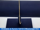 Rope Bracelet - Yellow Gold 14k (.585) 3.9 grams 8 inch