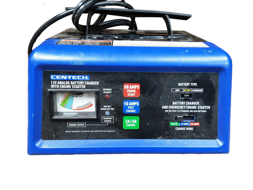Cen-tech 5031360 Black Battery Booster / Jumper