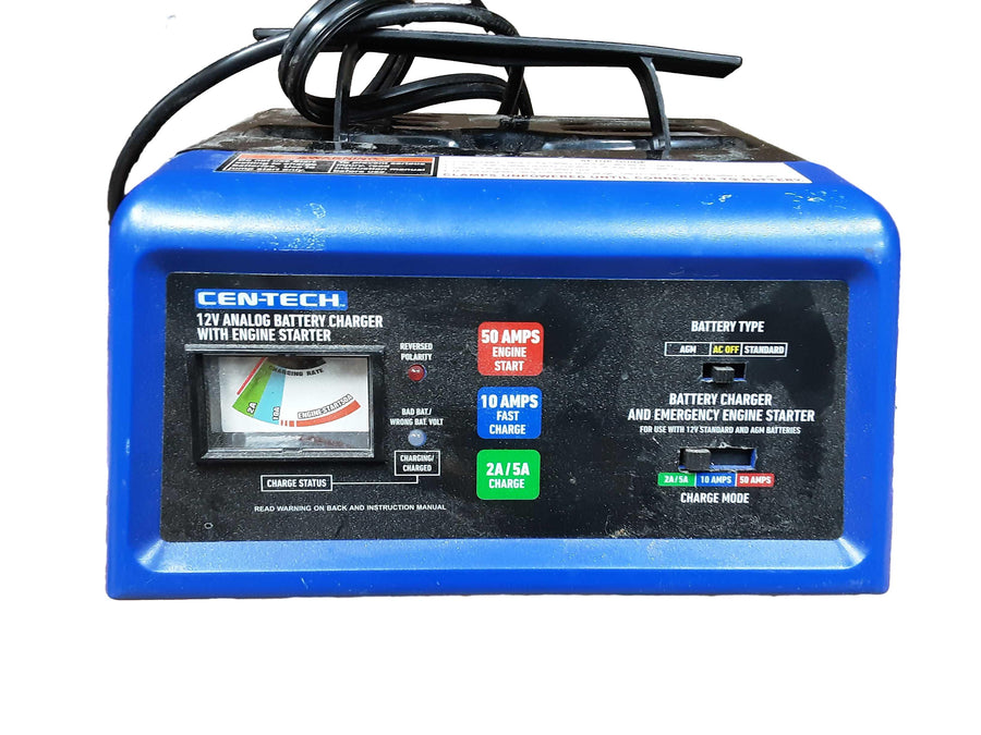 Cen-tech 5031360 Black Battery Booster / Jumper