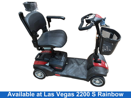 Evrider Miniriderlite Red Motorized Wheelchair / Mobility Scooter
