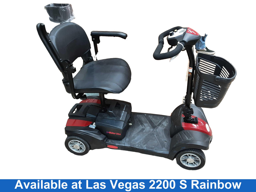 Evrider Miniriderlite Red Motorized Wheelchair / Mobility Scooter