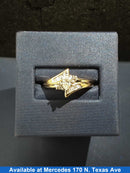 Women's Ring - Anniversary - Yellow Gold 14k (.585) 4 grams Size 7